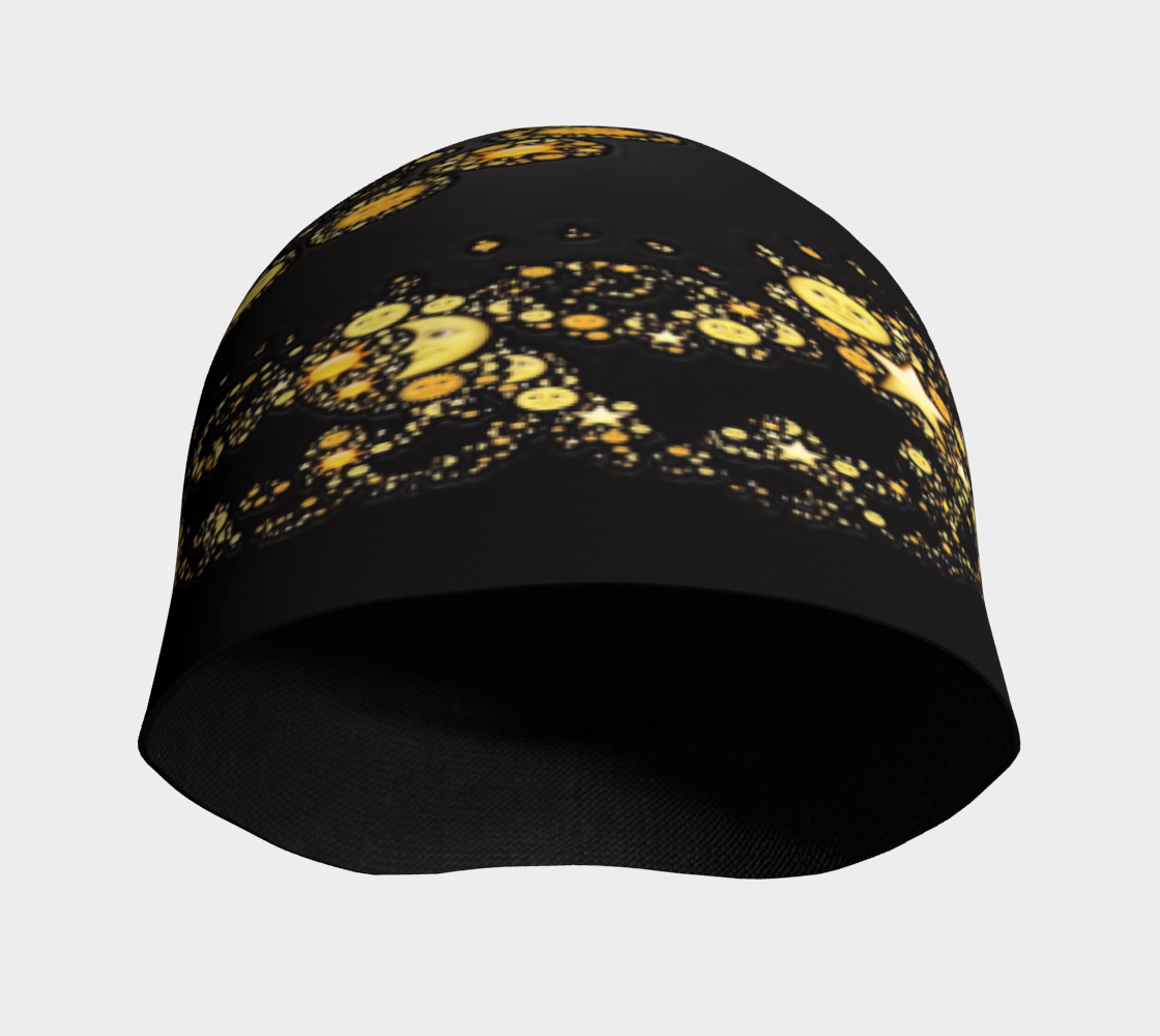 Fractal CAPS FAB Sun&Moon Black (Baby, Youth, Adult) Beanie