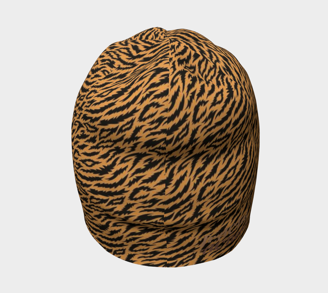 Tiger Raw Beanie