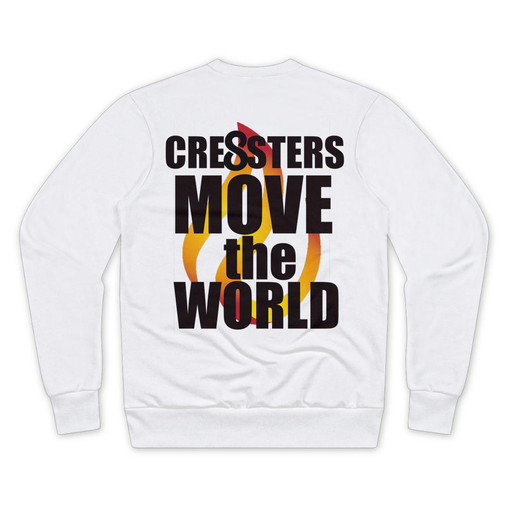 Cre8sters Premium Cut and Sew Sublimation Unisex Sweatshirt