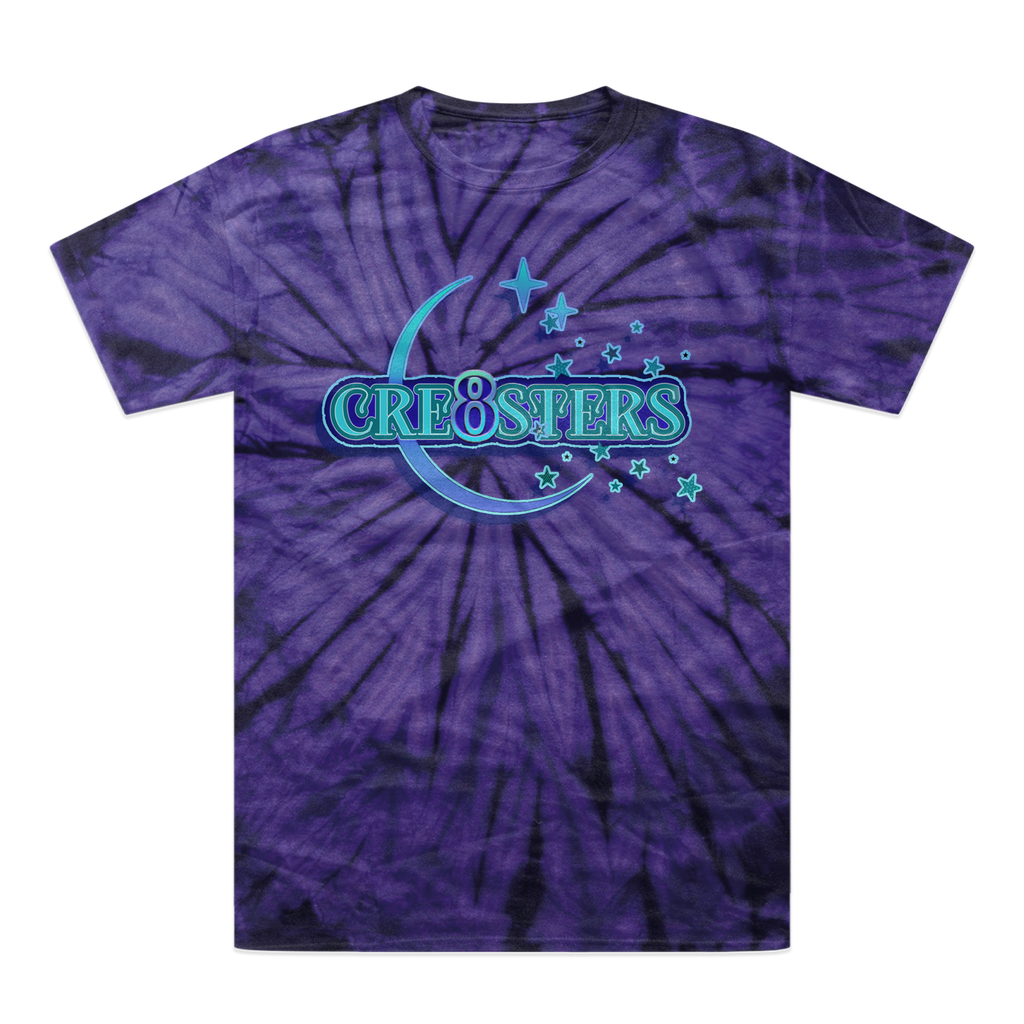Cre8sters Tonal Spider Tie-Dye T-Shirt