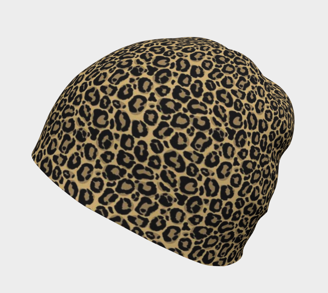 Hot Leopard Spots Beanie