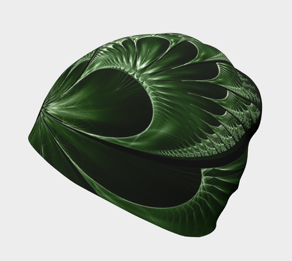 Fractal CAPS Fluid Dark Green Beanie