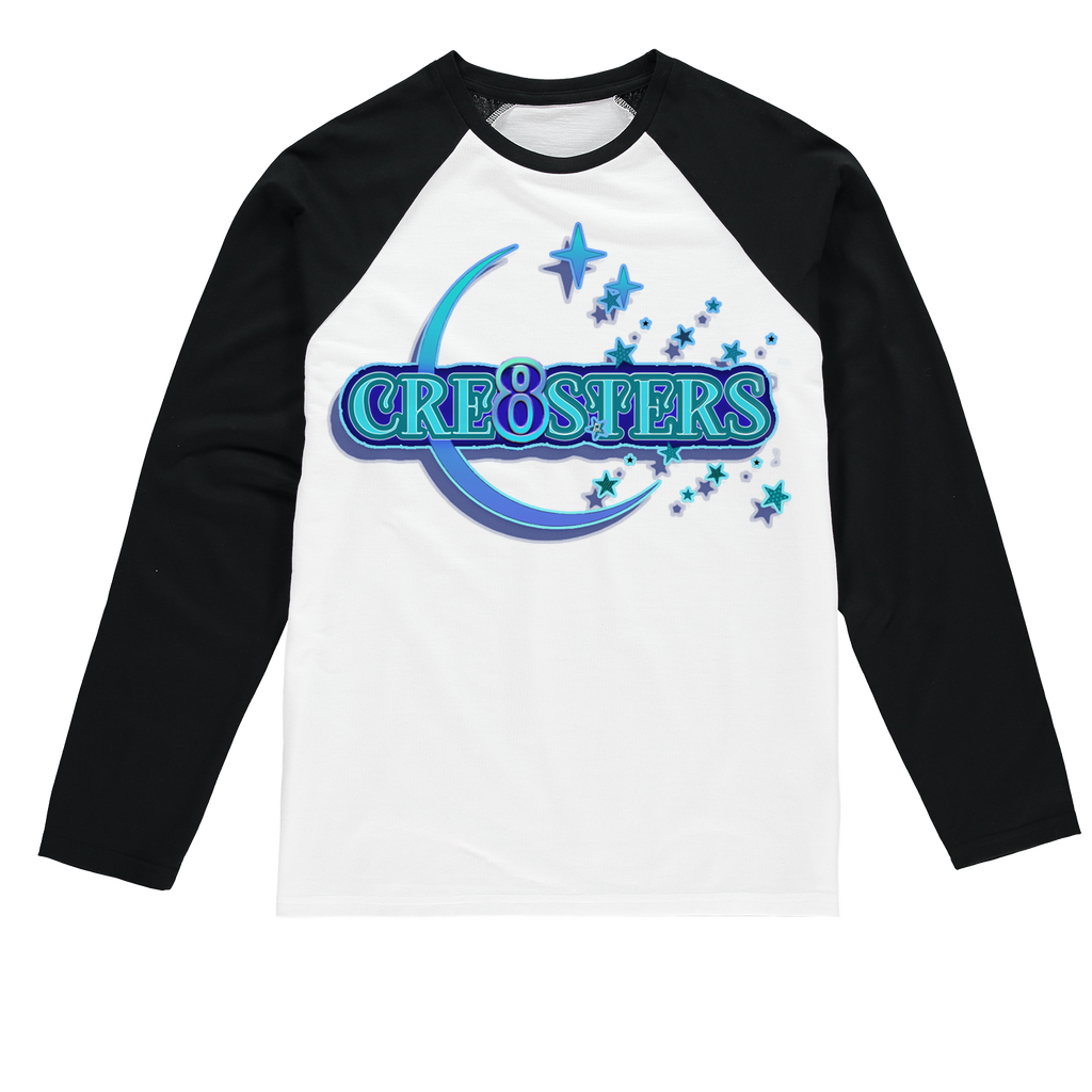 Cre8sters Sublimation Baseball Long Sleeve T-Shirt