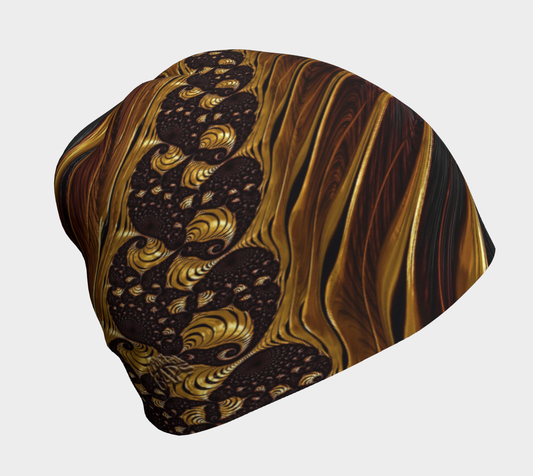 Fractal CAPS FAB Gold Twist (Baby, Youth, Adult) Beanie