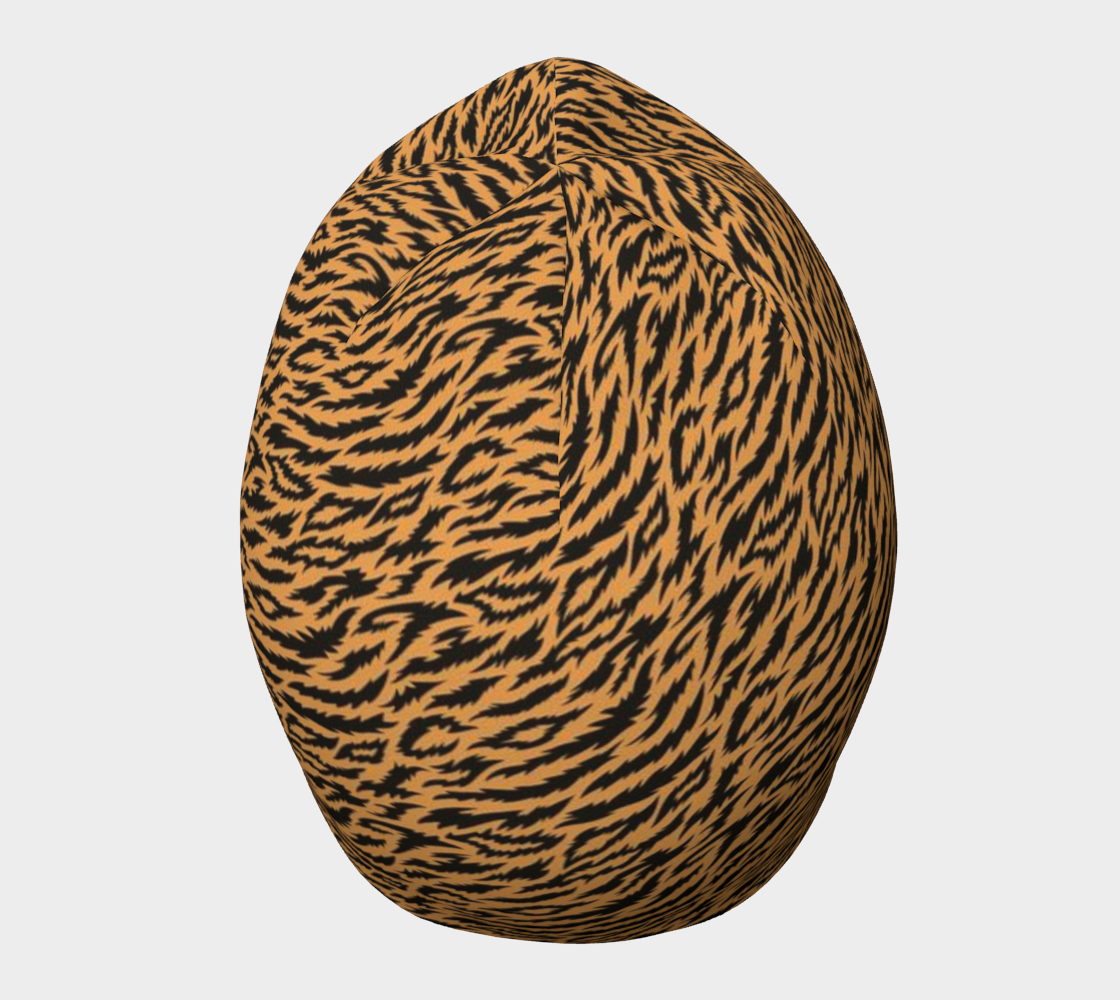 Tiger Raw Beanie