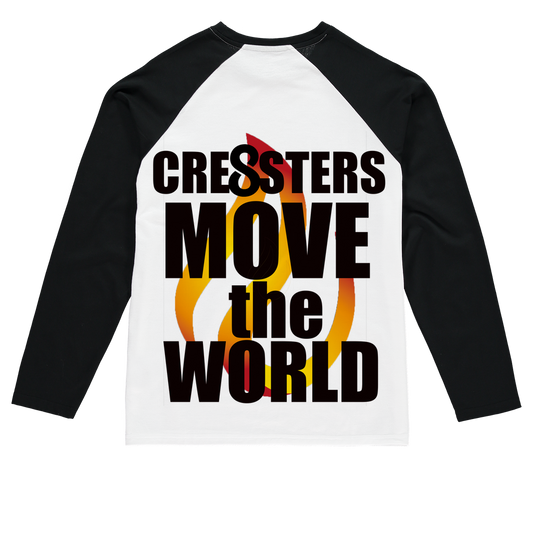 Cre8sters Long Sleeve 2-Tone Baseball T-Shirt