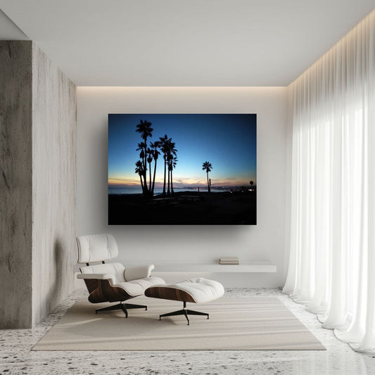Palm Coast Twilight  Wall art