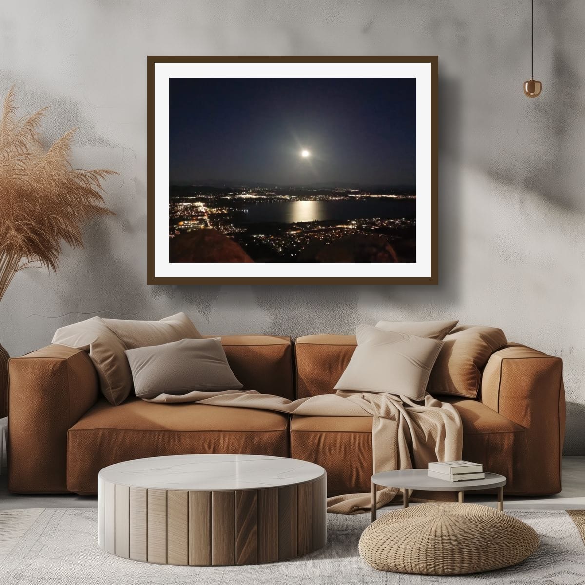 Lake Elsinore Moonlight  Wall art
