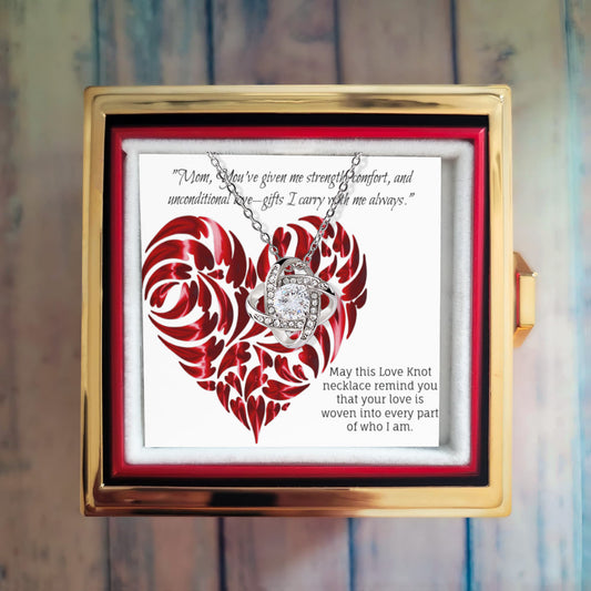 Heart Knot Necklace Only for Very Special Moms