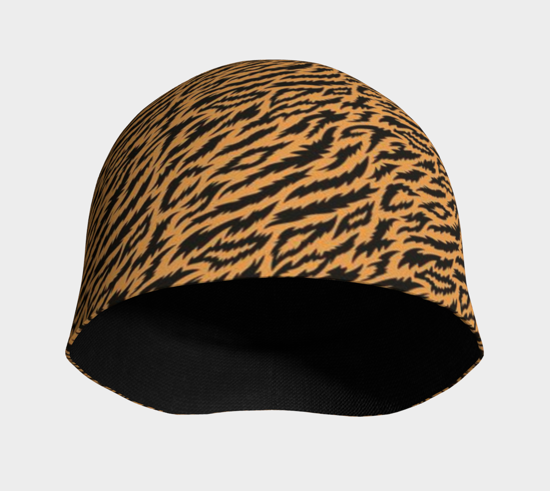 Tiger Raw Beanie
