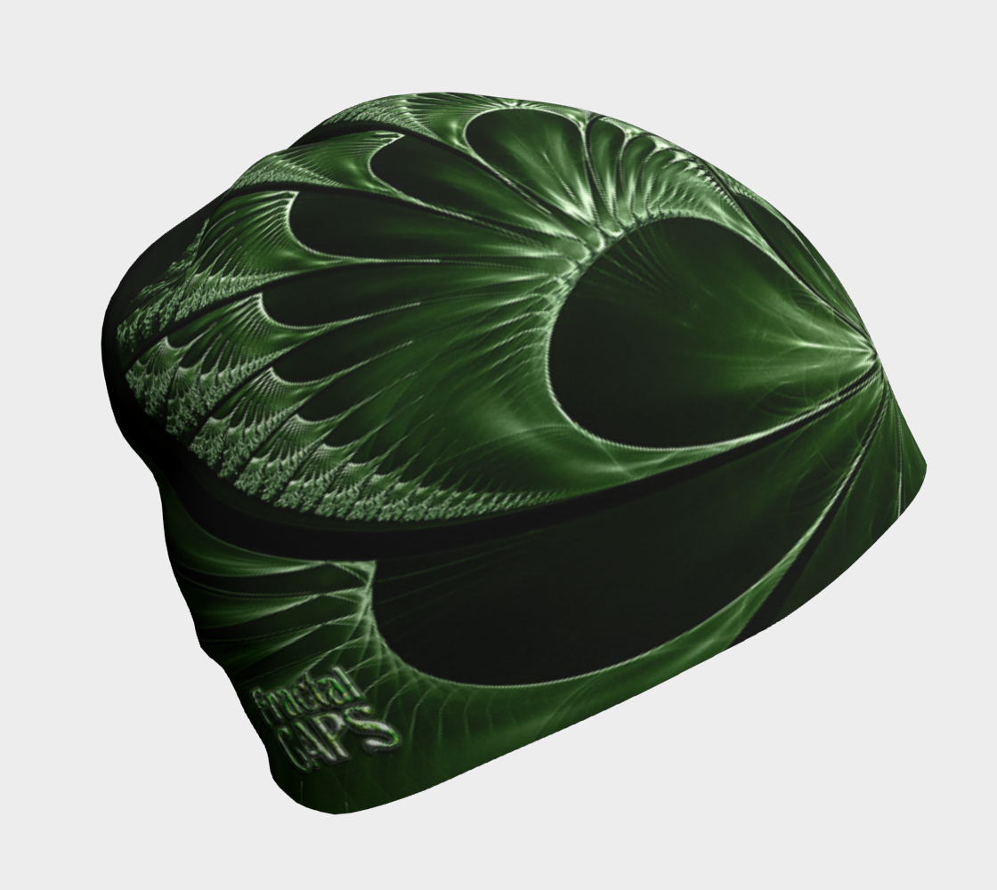 Fractal CAPS Fluid Dark Green Beanie