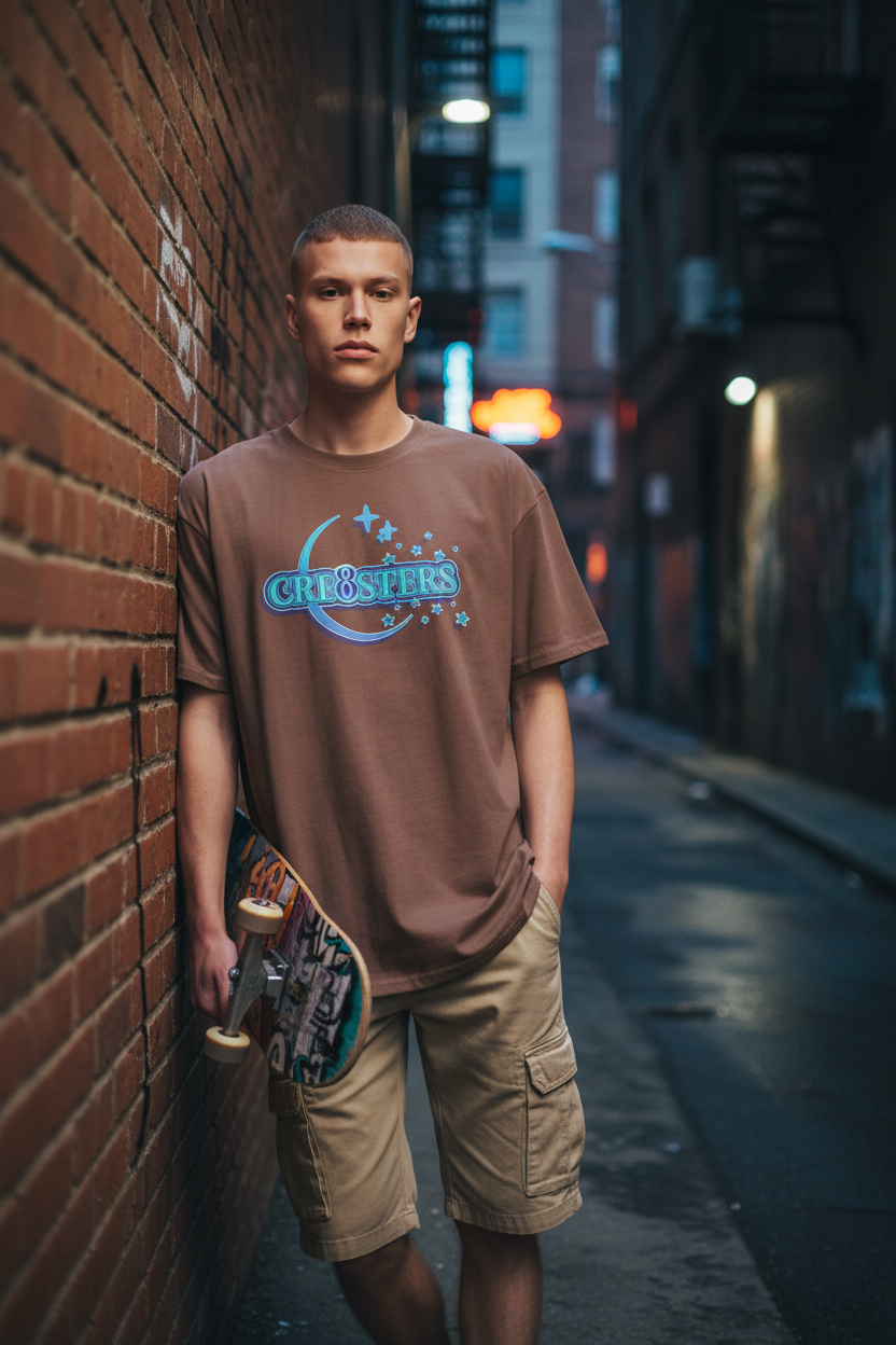 Cre8sters Heavy Oversized Tee