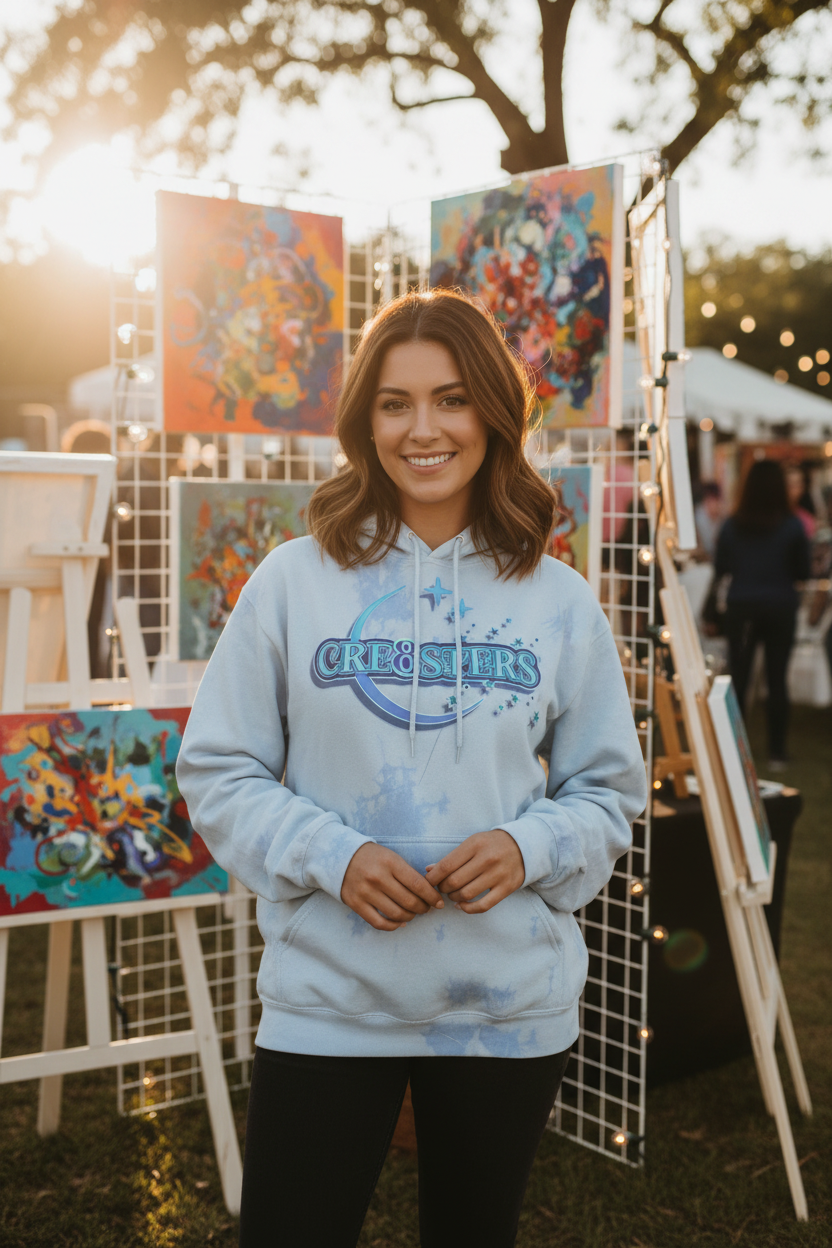 Cre8sters Tie Dye Hoodie