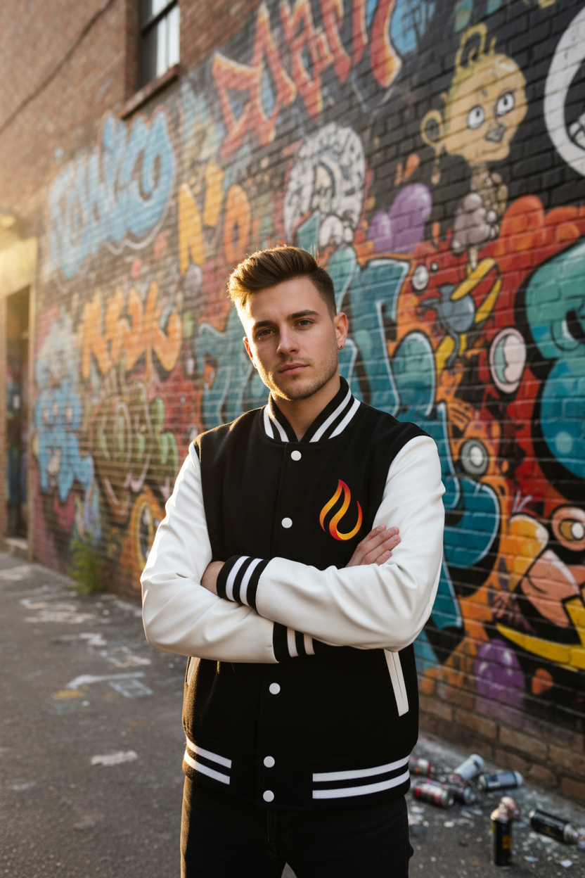 Cre8sters Varsity Jacket