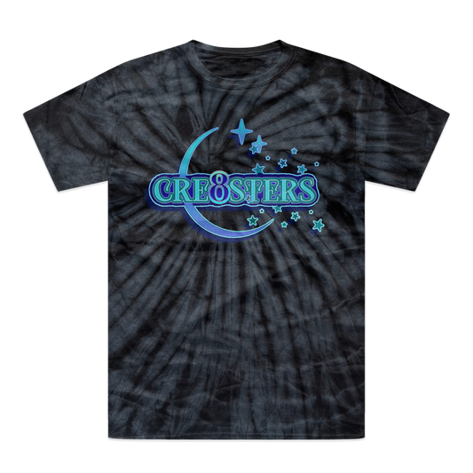 Cre8sters Tonal Spider Tie-Dye T-Shirt
