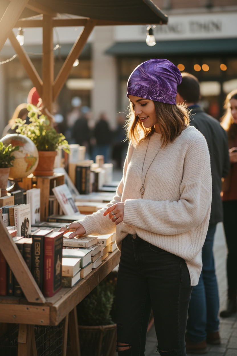 FAB Vibe Purple Beanie