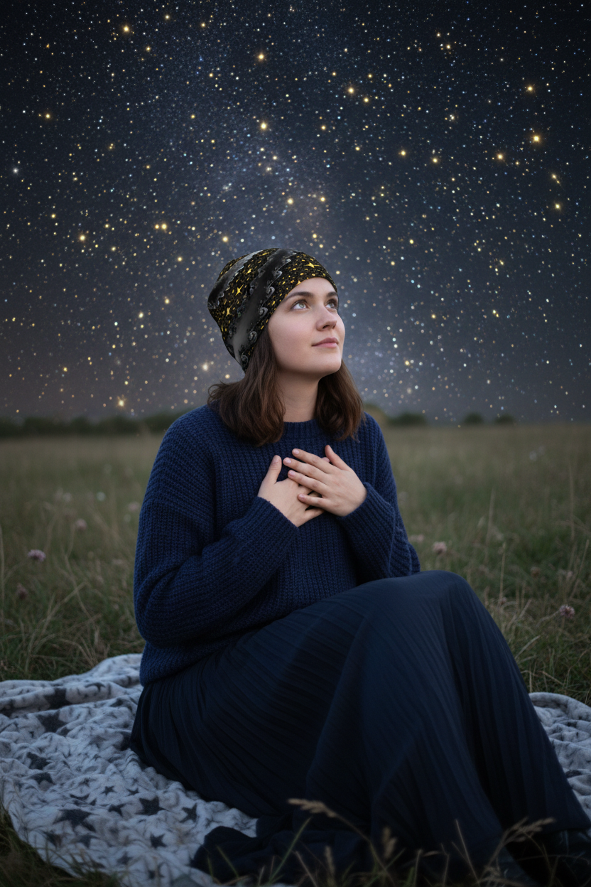 Fractal Nights Beanie