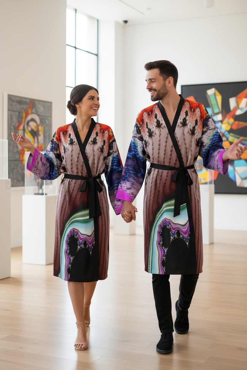 Gypsy Orange Robe Couple