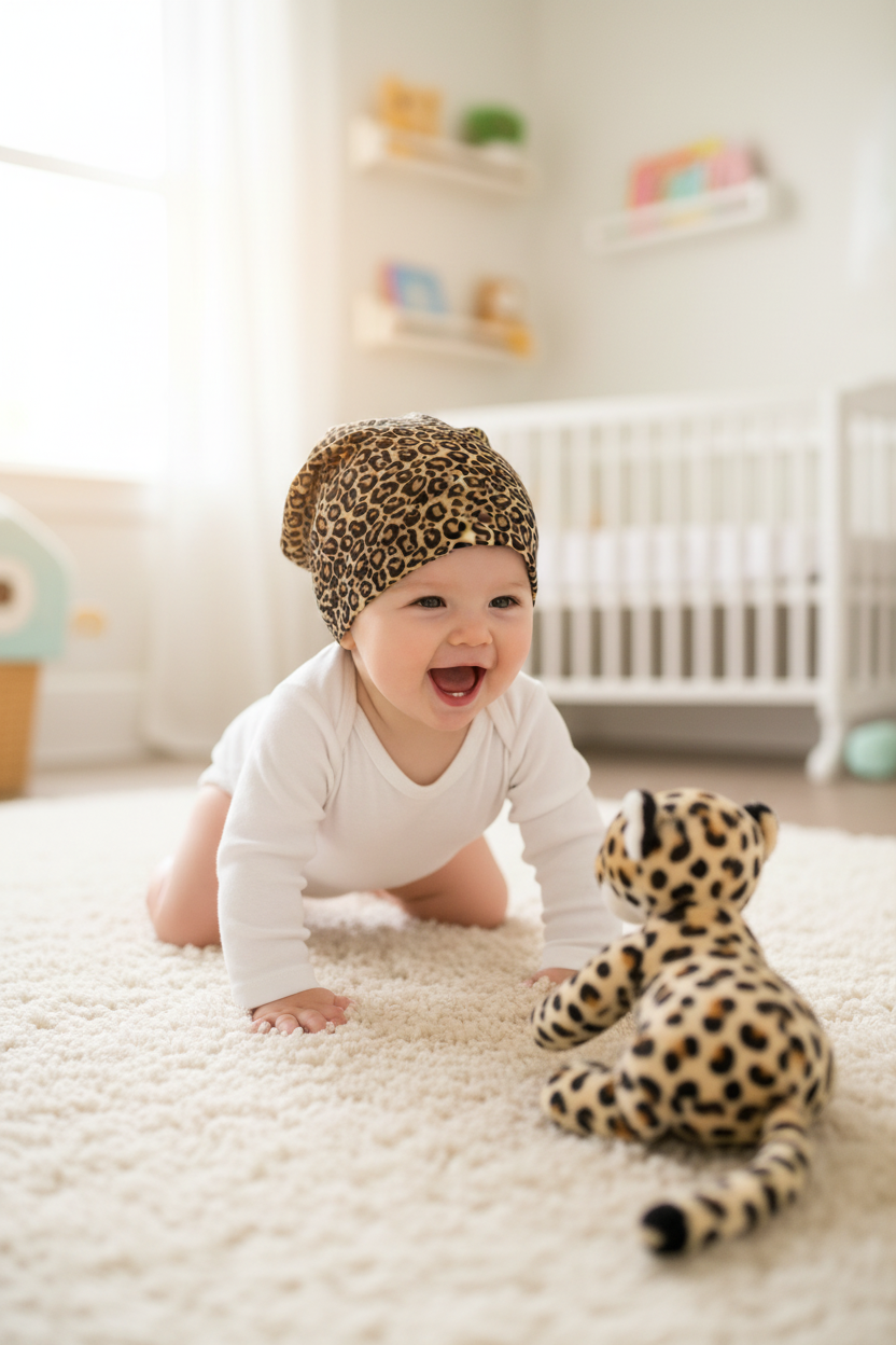 Hot Leopard Spots Beanie