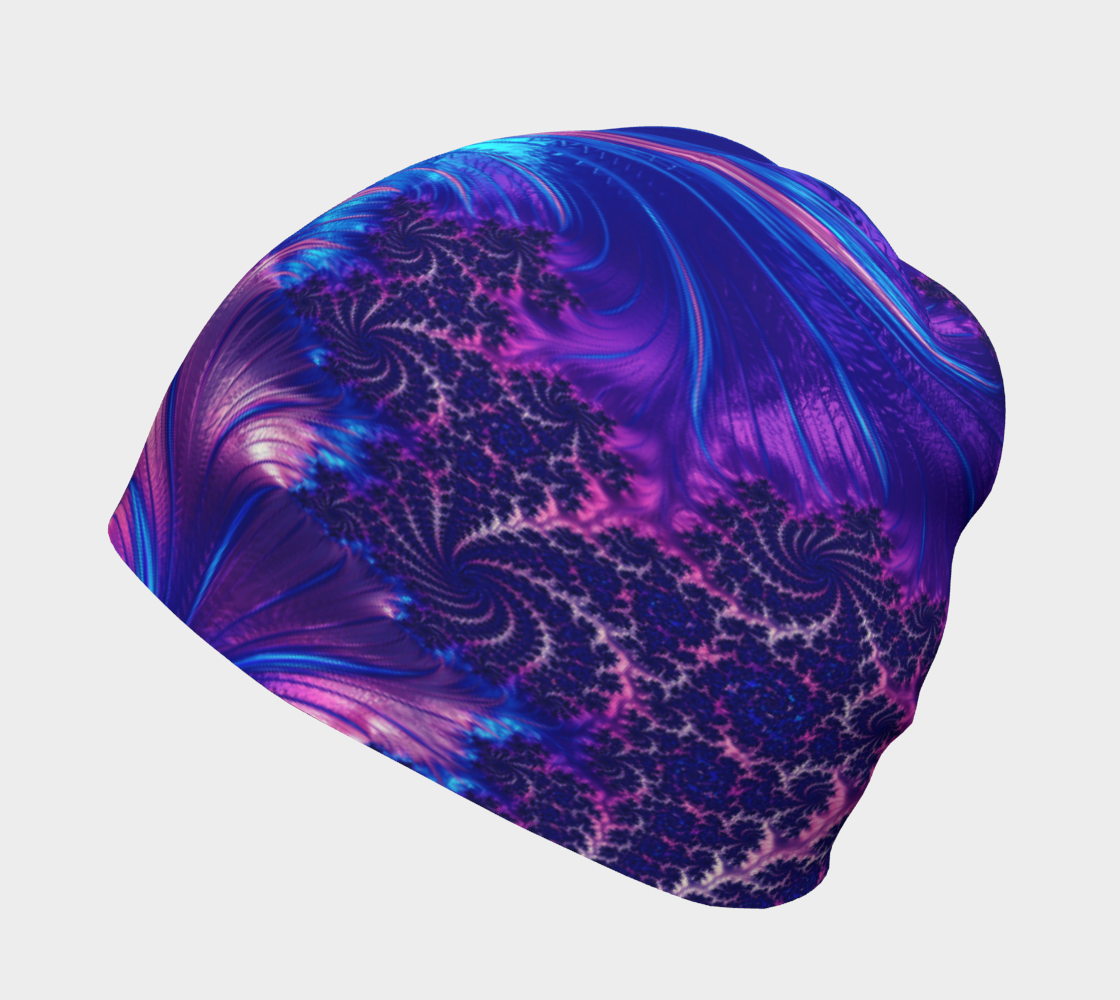 FRactALactIONS Vibe Blue (Baby, Youth, Adult) Beanie