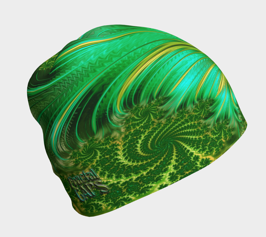 Fractal CAPS FAB Vibe Green (Baby, Youth, Adult) Beanie