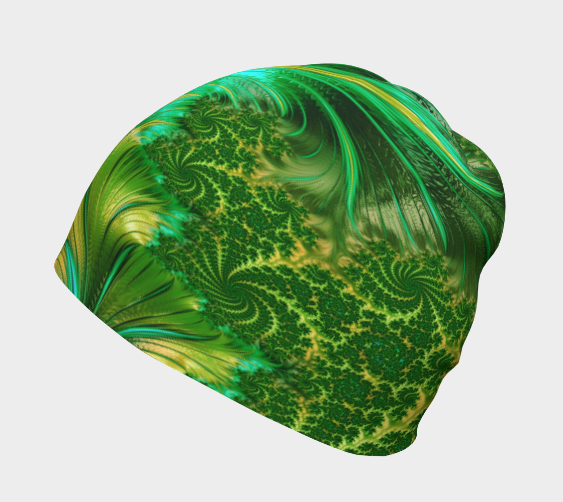 Fractal CAPS FAB Vibe Green (Baby, Youth, Adult) Beanie